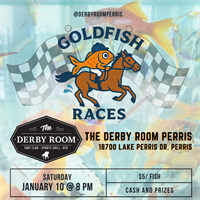 Goldfish Races at The Derby Room