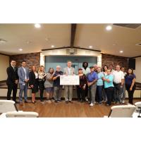 Perris Receives Check from Congressman for Senior Center Expansion