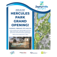 City of Zephyrhills Hercules Park Grand Opening (Thursday, Feb. 13, 2025)