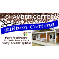 Chamber Coffee & Ribbon Cutting for Perry Food Pantry