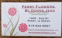 Perry Flowers By Donna Jean