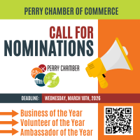 3/5/2026: Nominations for Perry Chamber Annual Awards Now Open