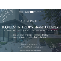 Ribbon Cutting III Queens Interiors Grand Opening