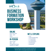 Business Formation Workshop VIRTUAL