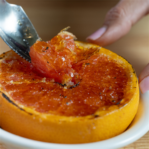 Bruleed Grapefruit- Must Try! 