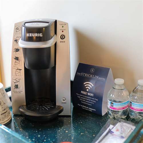 Amenities at The Stricklin Hotel