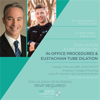 A Discussion on Eustachian Tube Dysfunction and In-Office Procedures with Dr. Brian Weeks