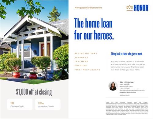 Honor Home Loan save money at Closing