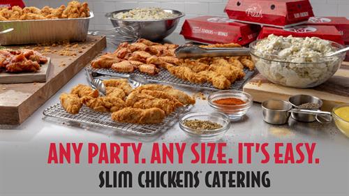 We Cater and Deliver!