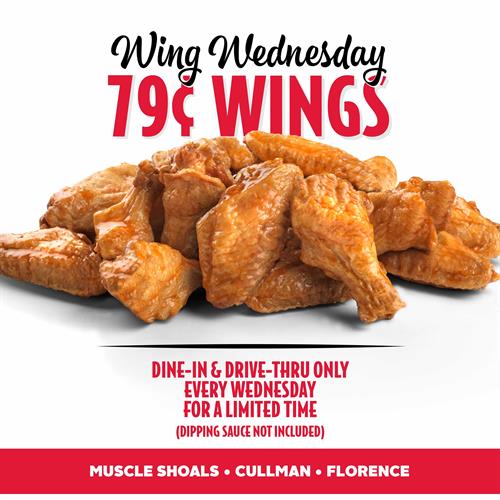 79Cent Wing Wednesdays