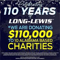 Long-Lewis Marks 110 Years by Giving Back: $11,000 Donated to 10 Alabama Charities