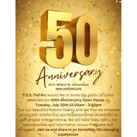 50 Year Anniversary Celebration for Y.E.S. The Arc