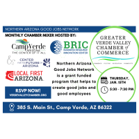 Chamber Mixer-Connecting Employers with Northern Arizona’s Good Jobs Network