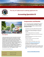 City of Cottonwood Human Resources Office