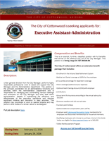 City of Cottonwood Human Resources Office