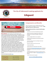 City of Cottonwood Human Resources Office