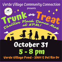 Thrilling Verde Village Trunk or Treat