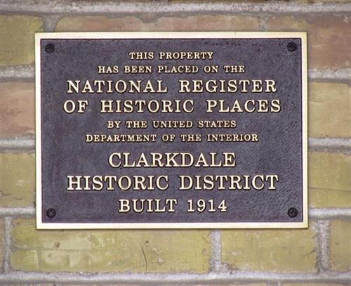 Some homes are on the National Register of Historic Places