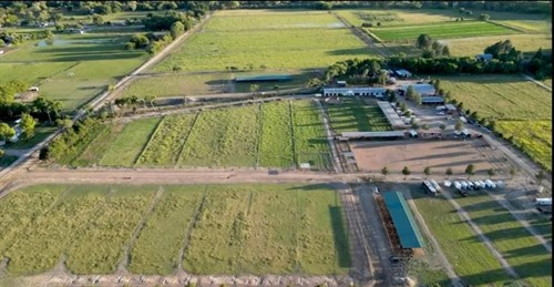 Aerial View of Nashwa Farms Camp Verde Az 