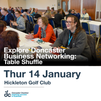 Explore Doncaster Business Networking: Table Shuffle