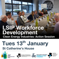 LSIP Workforce Development Partnership: Clean Energy Industries – Action Session
