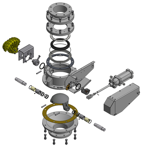 Dome Valve Explosion Diagram