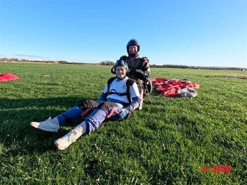 Sky dive Rebecca 2