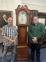 Grandfather clock chimes to mark a starring role for Doncaster School for the Deaf on The Repair Shop on the Road