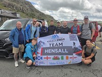 Friends scale five peaks to raise funds for Yorkshire Rose College