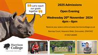 Harrison College Open Evening