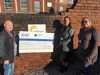 Doncaster Firm Makes Christmas Donation to a Homeless Charity