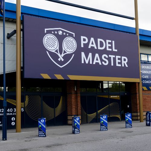 Padel Master Front of Building Signage