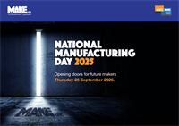 Agemaspark to open its doors as part of Make UK’s National Manufacturing Day celebrations on Thursday, 25th September