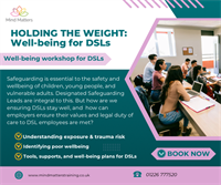 New wellbeing course for Designated Safeguarding Leads from Mind Matters
