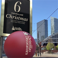 The Christmas Decorators Mark 6-Month Countdown with a Huge Festive Spectacle
