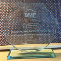 Polypipe Building Products Secures Supplier Engagement Award at BMF Members’ Day 2026