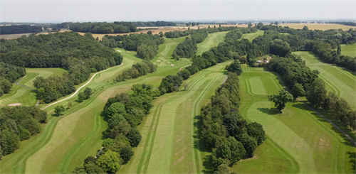 Aerial View of the Course