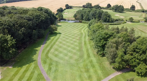 First Hole - Aerial View