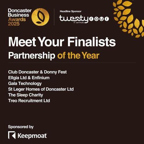 Delighted to be finalists for Partnership of the Year 2025