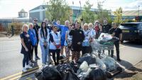 Lakeside Village and Club Doncaster teamed up for September litter pick