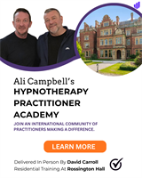 Ali Campbell Hypnotherapy Practitioner Academy Course – presented by David Carroll - January 2026 (Rossington Hall)