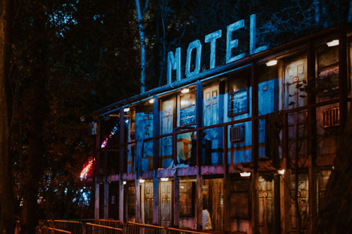 The Motel at Fear Factory. Dare to enter.