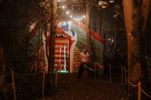 Step inside the madness at Fear Factory.