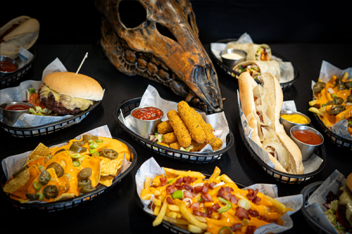 Fear Factory fuel before the fright begins.