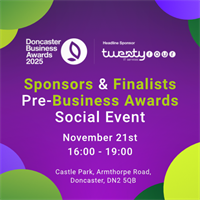 Business Awards Headline Sponsor to host Pre-Awards Social
