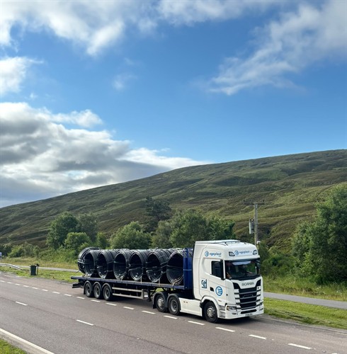 Recently, our transport team - captured this beautiful photo during their drive through the stunning scenery near Lossiemouth in Scotland.