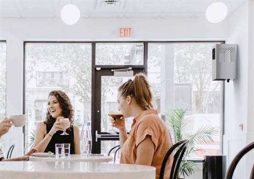 Fresh air creates better experiences. From coffee aromas to busy customer spaces, SanitexAir helps improve indoor air quality by reducing odours, airborne pollutants, common allergens like pollen, and VOCs, creating a fresher, more comfortable environment for customers and staff alike.