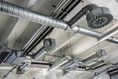Transform your ventilation from the inside out.  SanitexAir can be integrated into existing ventilation and extraction systems, helping support cleaner airflow throughout the duct network by reducing airborne contaminants, odours and VOCs while contributing to a healthier indoor environment. Regular HVAC hygiene and maintenance remain essential for controlling microbial build-up.