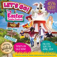 Easter Family Festival at Yorkshire Wildlife Park
