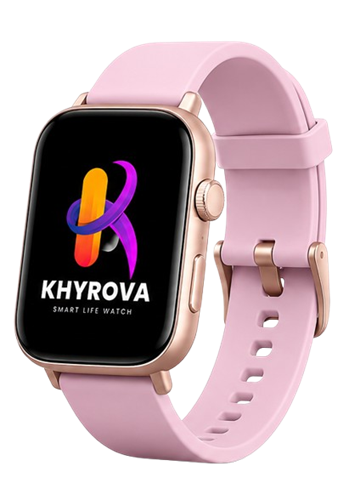 Khyrova Smart Life Watch Rose Pink